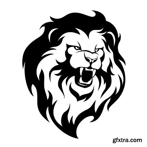 Stock Vectors - Lion, 25xEPS Stock Vectors - Lion, 25xEPS
