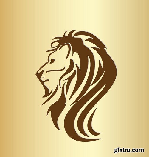 Stock Vectors - Lion, 25xEPS Stock Vectors - Lion, 25xEPS