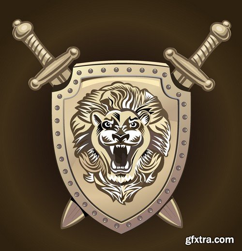 Stock Vectors - Lion, 25xEPS Stock Vectors - Lion, 25xEPS