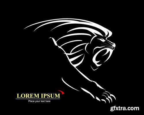 Stock Vectors - Lion, 25xEPS Stock Vectors - Lion, 25xEPS