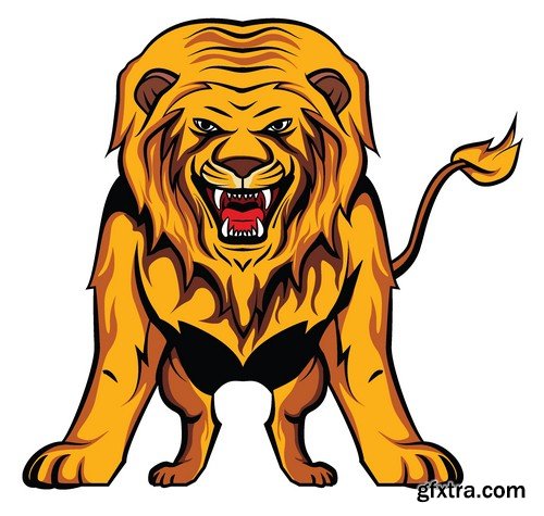 Stock Vectors - Lion, 25xEPS Stock Vectors - Lion, 25xEPS