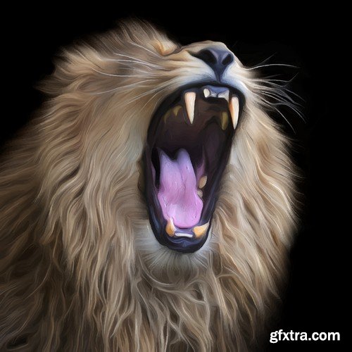 Stock Vectors - Lion, 25xEPS Stock Vectors - Lion, 25xEPS