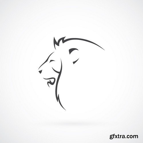 Stock Vectors - Lion, 25xEPS Stock Vectors - Lion, 25xEPS