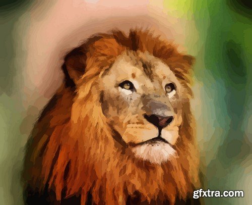 Stock Vectors - Lion, 25xEPS Stock Vectors - Lion, 25xEPS