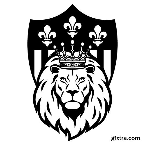 Stock Vectors - Lion, 25xEPS Stock Vectors - Lion, 25xEPS