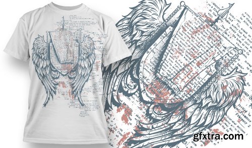 Designious T-Shirts Pack 30xEPS