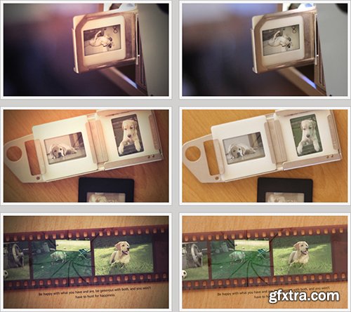 Videohive Vintage Slide Projector Photo Gallery 5373934