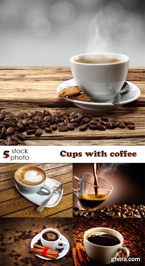 Photos - Cups with coffee