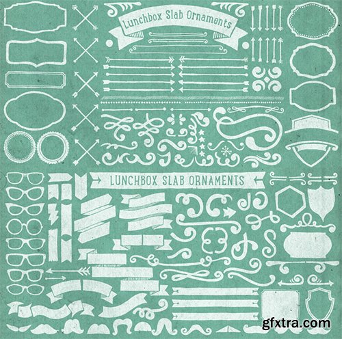 LunchBox Slab Font Family 4xOTF