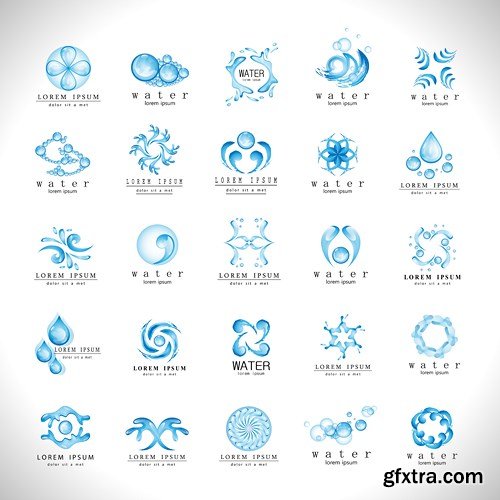 Collection of Logos vol.35, 25xEPS
