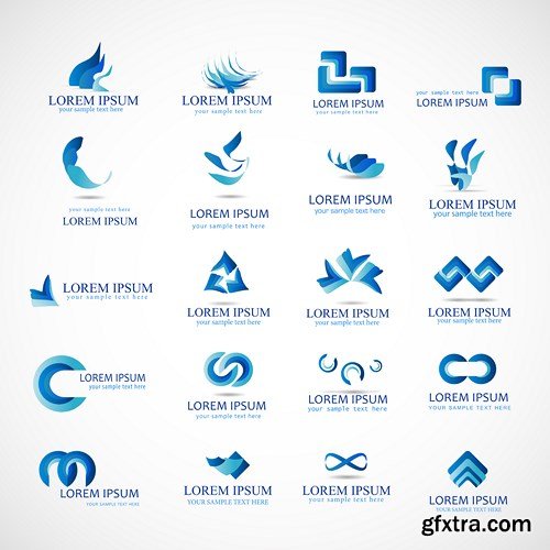 Collection of Logos vol.35, 25xEPS