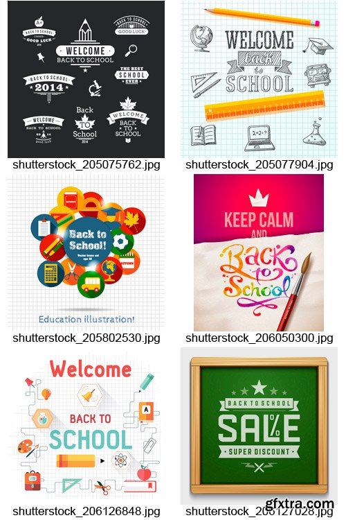 Amazing SS - Welcome Back to School, 25xEPS