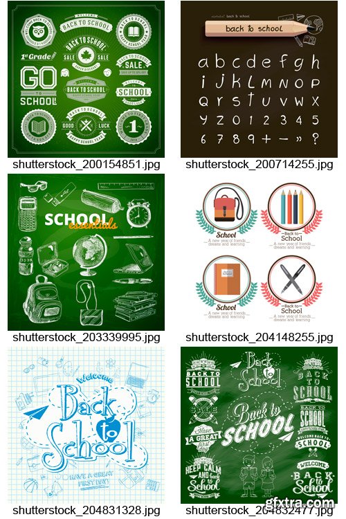 Amazing SS - Welcome Back to School, 25xEPS