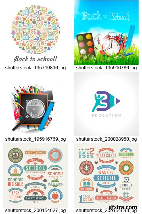 Amazing SS - Welcome Back to School, 25xEPS