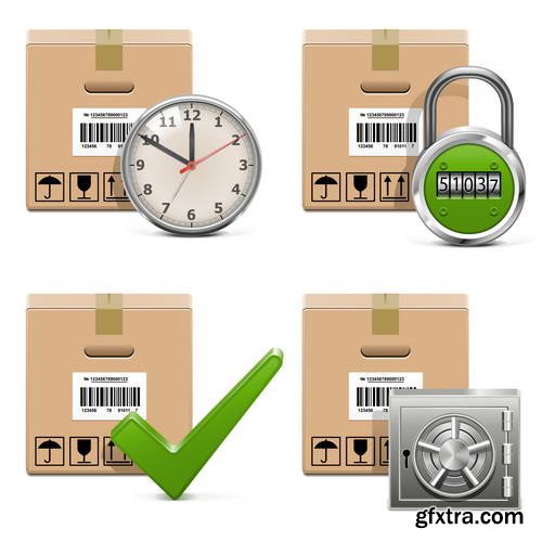 Logistics Collection A 25xEPS