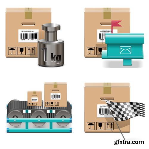 Logistics Collection A 25xEPS