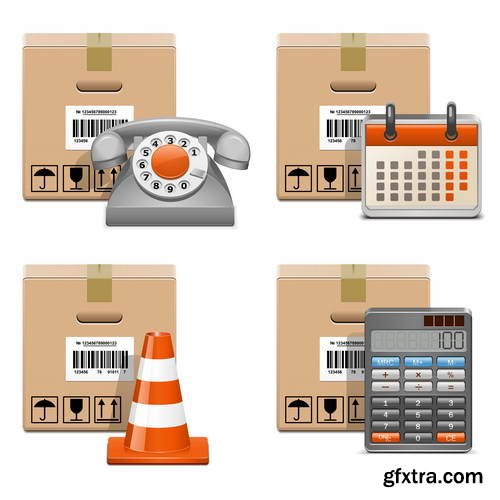 Logistics Collection A 25xEPS