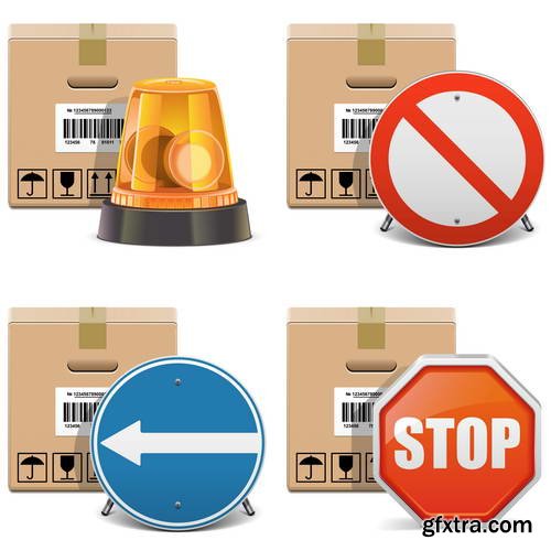 Logistics Collection A 25xEPS