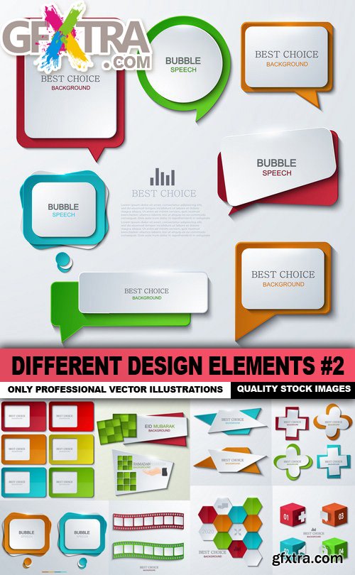 Different Design Elements #2 - 25 Vector