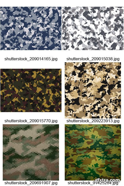 Amazing SS - Military Backgrounds, 25xEPS