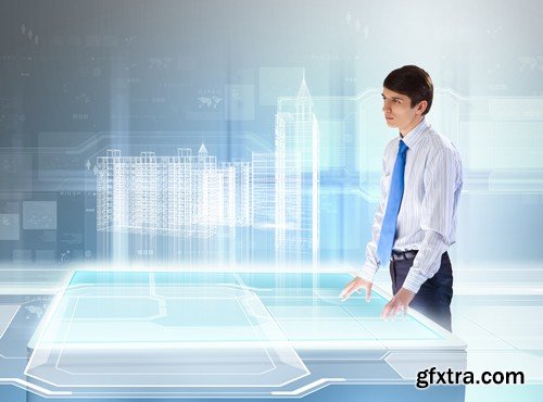 Stock Photos - Projecting The Future, 25xJPG