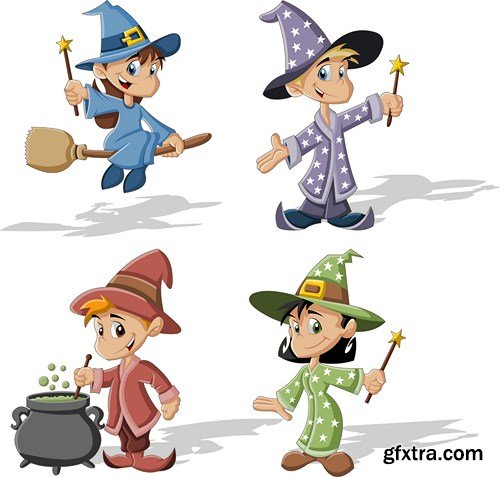 Cartoon people, 25xEPS