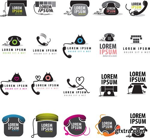 Collection of Logos vol.36, 25xEPS