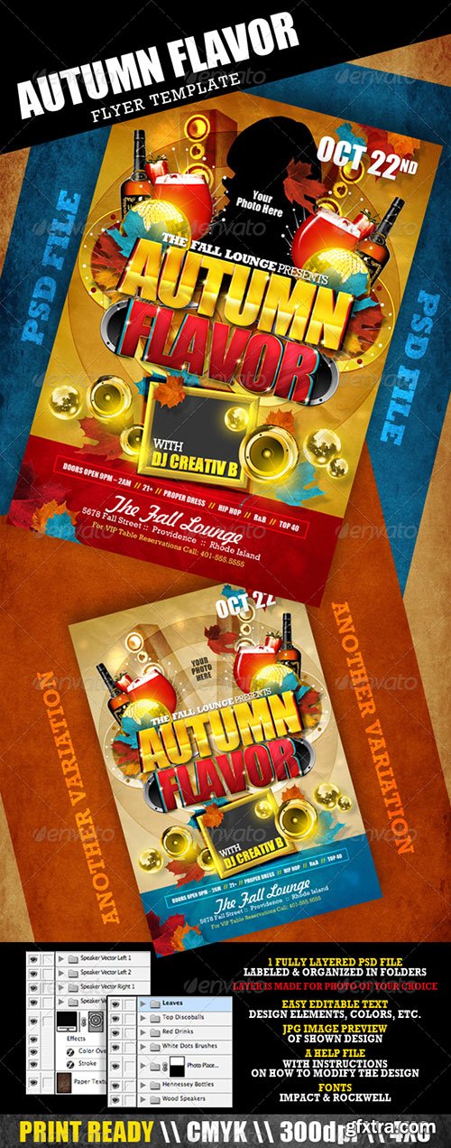 Autumn Flavor Flyer Template 571876
