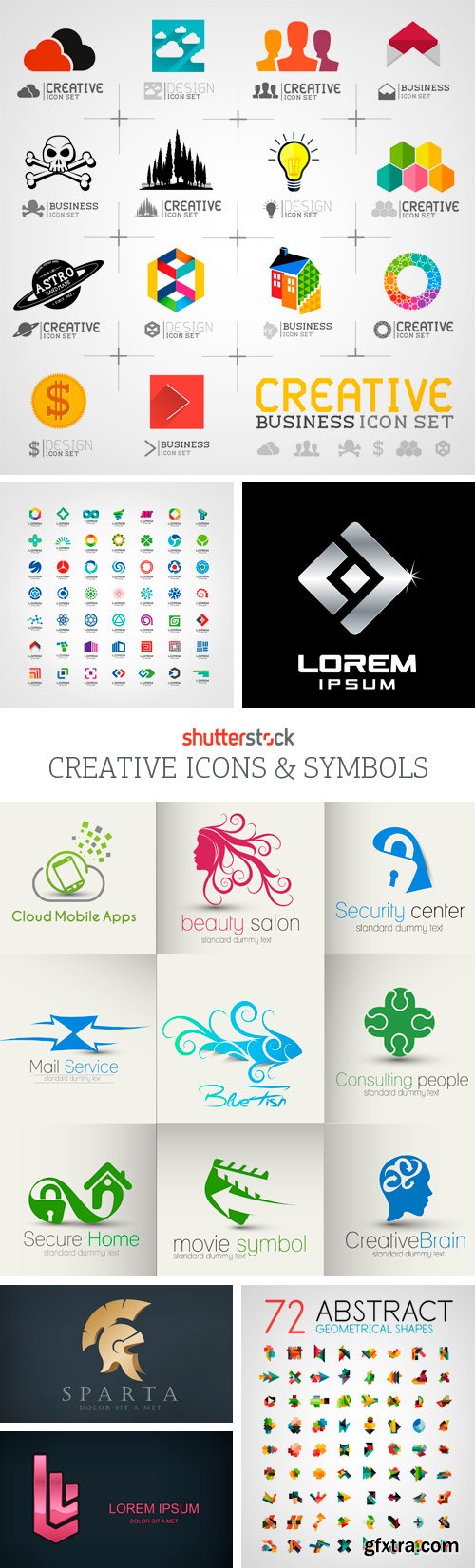 Amazing SS - Creative Icons &amp; Symbols, 25xEPS