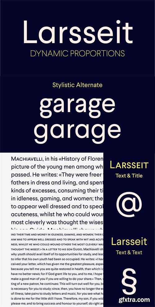 Larsseit Font Family- 12 Fonts $444