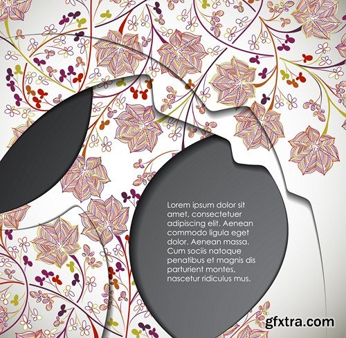 Abstract Background Layers, 25xEPS