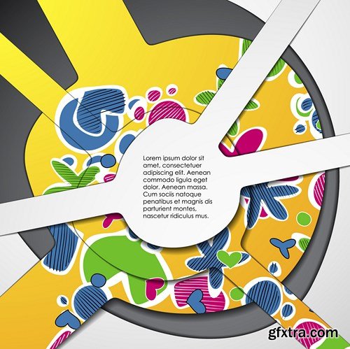 Abstract Background Layers, 25xEPS