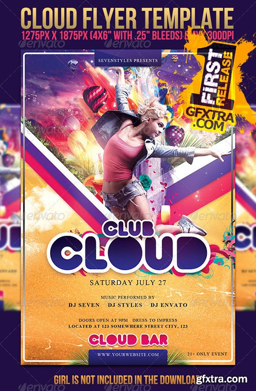 Cloud Flyer Template - GraphicRiver 407668