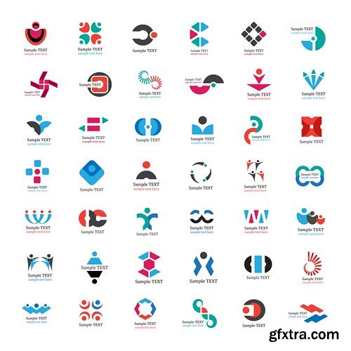 Collection of Logos vol.38, 25xEPS