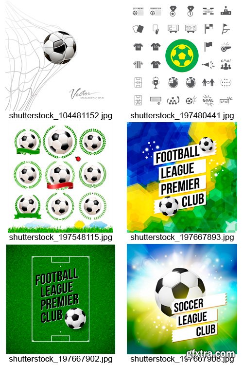 Amazing SS - Football &amp; Soccer Design, 25xEPS