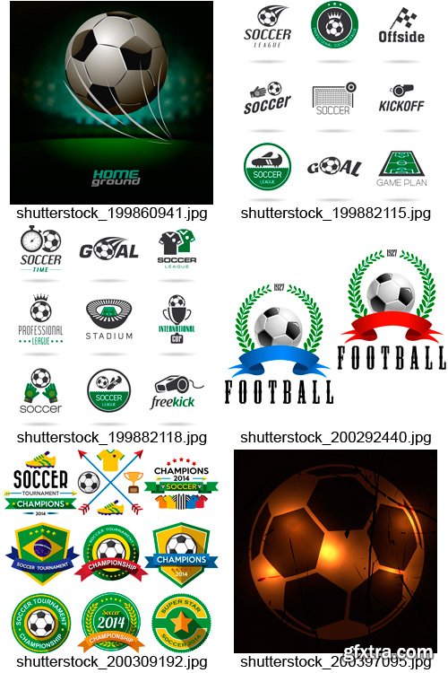 Amazing SS - Football &amp; Soccer Design, 25xEPS