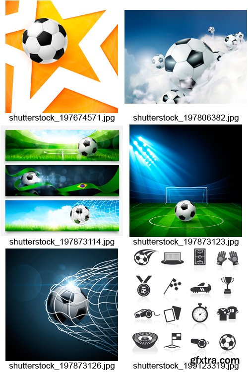 Amazing SS - Football &amp; Soccer Design, 25xEPS
