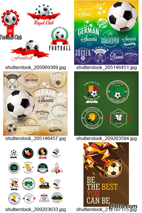Amazing SS - Football &amp; Soccer Design, 25xEPS