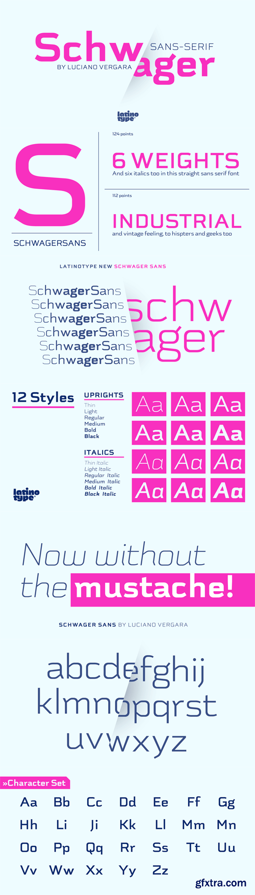 Schwager Sans Font Family 12xOTF