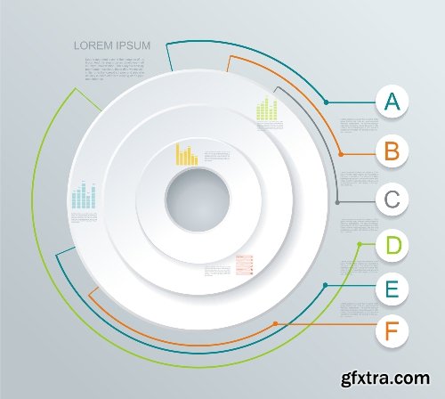 100 Premium Infographics V2 from Ingimage