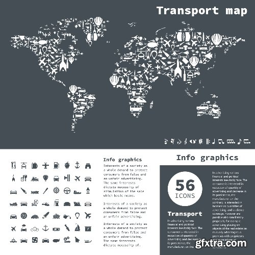 100 Premium Infographics V2 from Ingimage