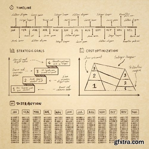 100 Premium Infographics V2 from Ingimage