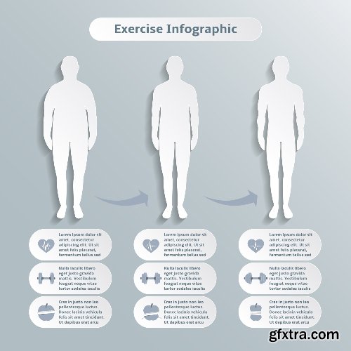 100 Premium Infographics V2 from Ingimage