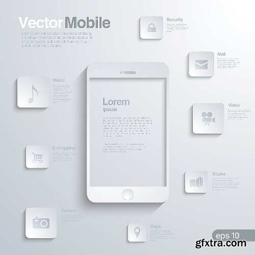 100 Premium Infographics V2 from Ingimage