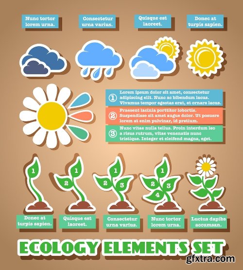 100 Premium Infographics V2 from Ingimage