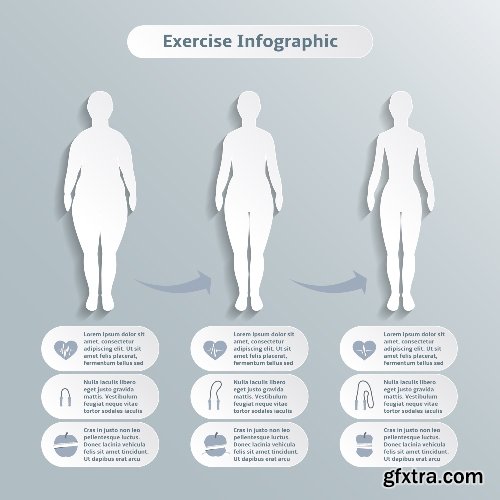 100 Premium Infographics V2 from Ingimage