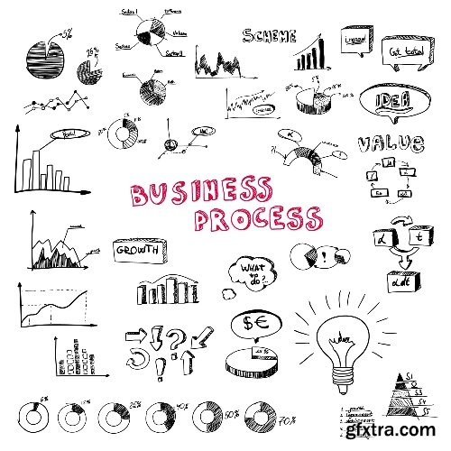 100 Premium Infographics V2 from Ingimage