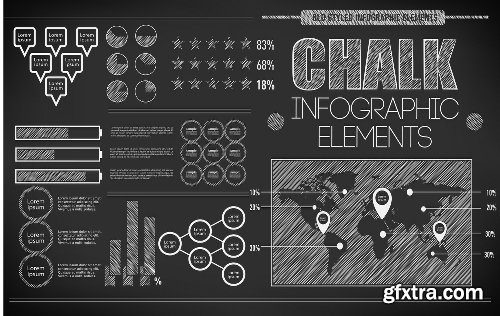 100 Premium Infographics V2 from Ingimage