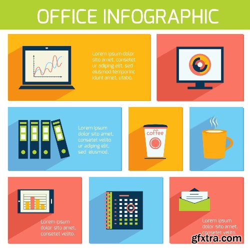 100 Premium Infographics V2 from Ingimage