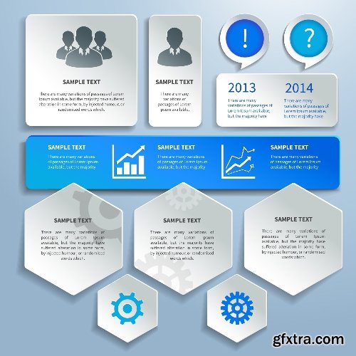 100 Premium Infographics V2 from Ingimage